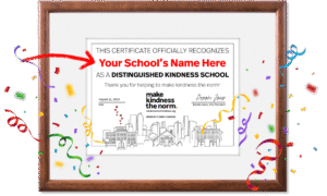 Become a Certified Random Acts of Kindness School