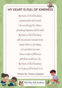 Kindness Poem Poster