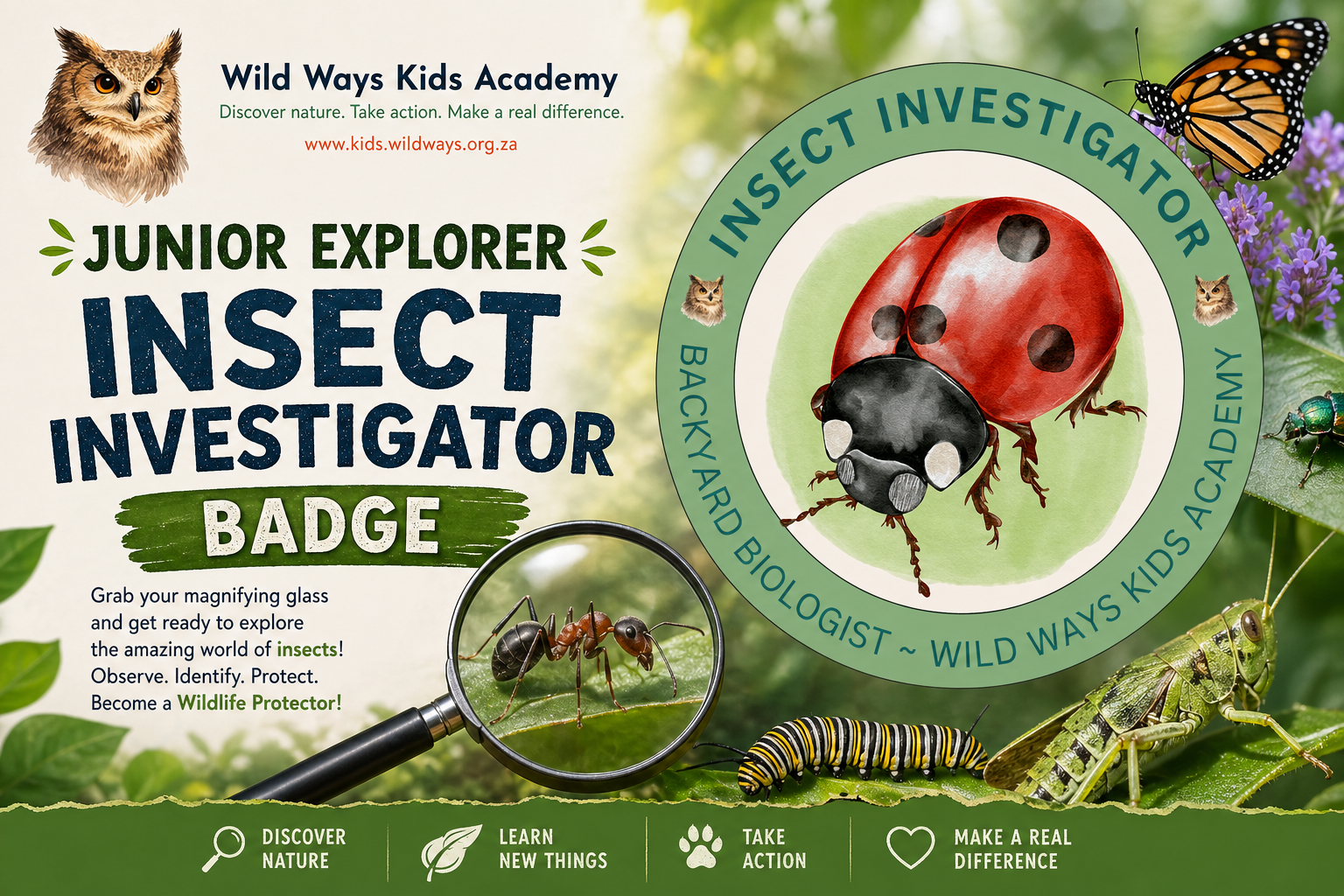 Backyard Biologist: Insect Investigator
